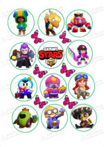 Сахарная, вафельная Картинка для торта «Brawl stars» — PT100097 | Пищевая печать на торте, сахарной, вафельной бумаге -> PrinTort.ru Сахарная и вафельная Картинка для торта «Brawl stars» — PT100097 | Пищевая печать на торте, сахарной, вафельной бумаге -> PrinTort.ru