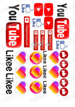Сахарная, вафельная Картинка для торта «YouTube (Ютуб)» — PT100196 | Пищевая печать на торте, сахарной, вафельной бумаге -> PrinTort.ru Сахарная и вафельная Картинка для торта «YouTube (Ютуб)» — PT100196 | Пищевая печать на торте, сахарной, вафельной бумаге -> PrinTort.ru