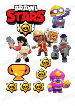Сахарная, вафельная Картинка для торта «Brawl stars» — PT100104 | Пищевая печать на торте, сахарной, вафельной бумаге -> PrinTort.ru Сахарная и вафельная Картинка для торта «Brawl stars» — PT100104 | Пищевая печать на торте, сахарной, вафельной бумаге -> PrinTort.ru