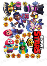 Сахарная, вафельная Картинка для торта «Brawl stars» — PT100106 | Пищевая печать на торте, сахарной, вафельной бумаге -> PrinTort.ru Сахарная и вафельная Картинка для торта «Brawl stars» — PT100106 | Пищевая печать на торте, сахарной, вафельной бумаге -> PrinTort.ru