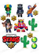 Сахарная, вафельная Картинка для торта «Brawl Stars (Бравл Старс)» — PT100467 | Пищевая печать на торте, сахарной, вафельной бумаге -> PrinTort.ru Сахарная и вафельная Картинка для торта «Brawl Stars (Бравл Старс)» — PT100467 | Пищевая печать на торте, сахарной, вафельной бумаге -> PrinTort.ru