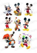 Сахарная и вафельная Картинка для торта «Микки Маус (Mickey mouse)» — PT100473 | Пищевая печать на торте, сахарной, вафельной бумаге -> PrinTort.ru