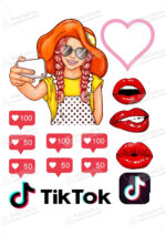 Сахарная, вафельная Картинка для торта «Тик Ток» — PT100495 | Пищевая печать на торте, сахарной, вафельной бумаге -> PrinTort.ru Сахарная и вафельная Картинка для торта «Тик Ток» — PT100495 | Пищевая печать на торте, сахарной, вафельной бумаге -> PrinTort.ru