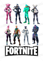 Сахарная и вафельная Картинка для торта «Фортнайт» (Fortnite)- PT100530 | Пищевая печать на торте, сахарной, вафельной бумаге -> PrinTort.ru