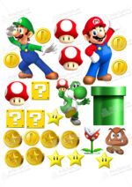 Сахарная, вафельная Картинка для торта «Марио (Super Mario)- PT100551 | Пищевая печать на торте, сахарной, вафельной бумаге -> PrinTort.ru Сахарная и вафельная Картинка для торта «Марио (Super Mario)- PT100551 | Пищевая печать на торте, сахарной, вафельной бумаге -> PrinTort.ru