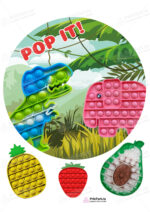 Сахарная, вафельная Картинка для торта «Pop It (Поп Ит)» — PT100654 | Пищевая печать на торте, сахарной, вафельной бумаге -> PrinTort.ru Сахарная и вафельная Картинка для торта «Pop It (Поп Ит)» — PT100654 | Пищевая печать на торте, сахарной, вафельной бумаге -> PrinTort.ru