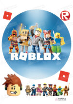 Сахарная, вафельная Картинка для торта «Roblox (Роблокс)» — PT100804 | Пищевая печать на торте, сахарной, вафельной бумаге -> PrinTort.ru Сахарная и вафельная Картинка для торта «Roblox (Роблокс)» — PT100804 | Пищевая печать на торте, сахарной, вафельной бумаге -> PrinTort.ru