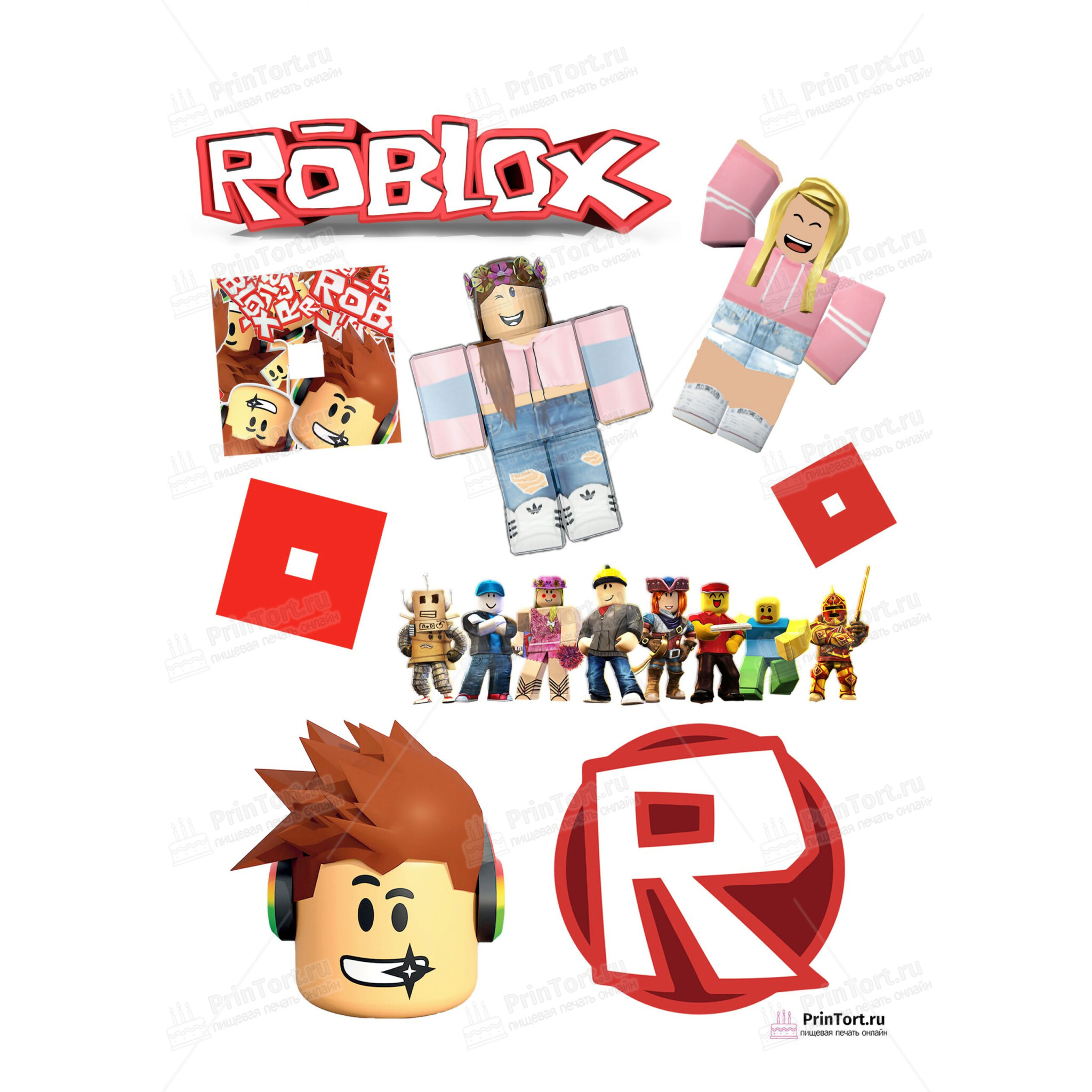 Roblox картинки для печати