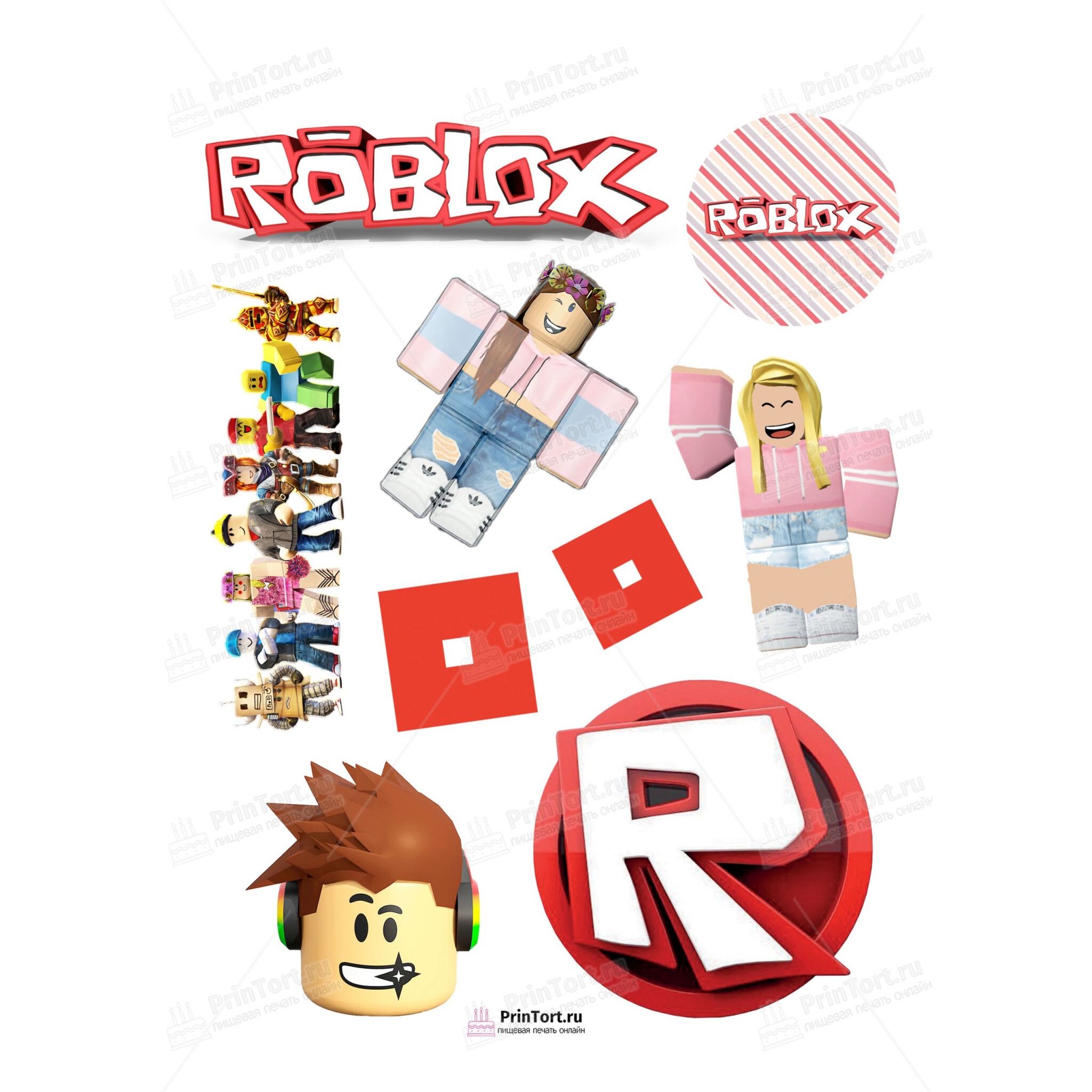 Roblox картинки для печати