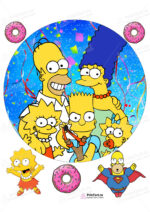 Сахарная, вафельная Картинка для торта «Симпсоны (the Simpsons)» — PT100963 | Пищевая печать на торте, сахарной, вафельной бумаге -> PrinTort.ru Сахарная и вафельная Картинка для торта «Симпсоны (the Simpsons)» — PT100963 | Пищевая печать на торте, сахарной, вафельной бумаге -> PrinTort.ru