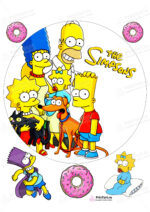 Сахарная, вафельная Картинка для торта «Симпсоны (the Simpsons)» — PT100966 | Пищевая печать на торте, сахарной, вафельной бумаге -> PrinTort.ru Сахарная и вафельная Картинка для торта «Симпсоны (the Simpsons)» — PT100966 | Пищевая печать на торте, сахарной, вафельной бумаге -> PrinTort.ru