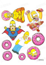 Сахарная, вафельная Картинка для торта «Симпсоны (the Simpsons)» — PT100972 | Пищевая печать на торте, сахарной, вафельной бумаге -> PrinTort.ru Сахарная и вафельная Картинка для торта «Симпсоны (the Simpsons)» — PT100972 | Пищевая печать на торте, сахарной, вафельной бумаге -> PrinTort.ru