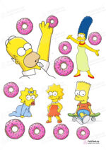 Сахарная, вафельная Картинка для торта «Симпсоны (the Simpsons)» — PT100976 | Пищевая печать на торте, сахарной, вафельной бумаге -> PrinTort.ru Сахарная и вафельная Картинка для торта «Симпсоны (the Simpsons)» — PT100976 | Пищевая печать на торте, сахарной, вафельной бумаге -> PrinTort.ru