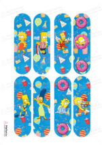 Сахарная и вафельная Картинка для торта «Симпсоны (the Simpsons)» — PT100977 | Пищевая печать на торте, сахарной, вафельной бумаге -> PrinTort.ru