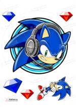 Сахарная, вафельная Картинка для торта «Соник (Sonic)»- PT101068 | Пищевая печать на торте, сахарной, вафельной бумаге -> PrinTort.ru Сахарная и вафельная Картинка для торта «Соник (Sonic)»- PT101068 | Пищевая печать на торте, сахарной, вафельной бумаге -> PrinTort.ru