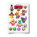 Сахарная, вафельная Картинка для торта «Brawl stars» — PT100112 | Пищевая печать на торте, сахарной, вафельной бумаге -> PrinTort.ru Сахарная и вафельная Картинка для торта «Brawl stars» — PT100112 | Пищевая печать на торте, сахарной, вафельной бумаге -> PrinTort.ru