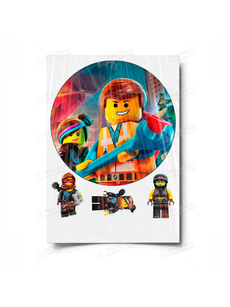 Сахарная и вафельная Картинка для торта «Лего Ниндзяго» — PT100127 | Пищевая печать на торте, сахарной, вафельной бумаге -> PrinTort.ru