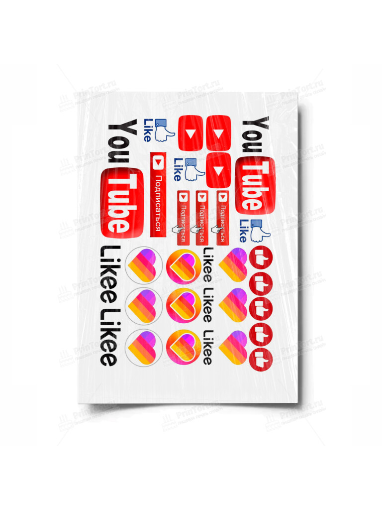 Сахарная, вафельная Картинка для торта «YouTube (Ютуб)» — PT100196 | Пищевая печать на торте, сахарной, вафельной бумаге -> PrinTort.ru Сахарная и вафельная Картинка для торта «YouTube (Ютуб)» — PT100196 | Пищевая печать на торте, сахарной, вафельной бумаге -> PrinTort.ru