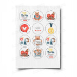 Сахарная и вафельная Картинка для торта «Папа супер герой» — PT100320 | Пищевая печать на торте, сахарной, вафельной бумаге -> PrinTort.ru