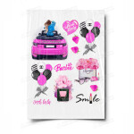 Сахарная и вафельная Картинка для торта «Девушка» — PT100337 | Пищевая печать на торте, сахарной, вафельной бумаге -> PrinTort.ru