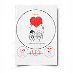 Сахарная и вафельная Картинка для торта «Любовь» — PT100379 | Пищевая печать на торте, сахарной, вафельной бумаге -> PrinTort.ru