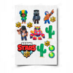 Сахарная, вафельная Картинка для торта «Brawl Stars (Бравл Старс)» — PT100467 | Пищевая печать на торте, сахарной, вафельной бумаге -> PrinTort.ru Сахарная и вафельная Картинка для торта «Brawl Stars (Бравл Старс)» — PT100467 | Пищевая печать на торте, сахарной, вафельной бумаге -> PrinTort.ru