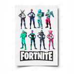 Сахарная и вафельная Картинка для торта «Фортнайт» (Fortnite)- PT100531 | Пищевая печать на торте, сахарной, вафельной бумаге -> PrinTort.ru