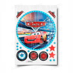 Сахарная и вафельная Картинка для торта «Тачки» — PT100619 | Пищевая печать на торте, сахарной, вафельной бумаге -> PrinTort.ru