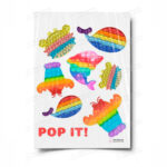 Сахарная, вафельная Картинка для торта «Pop It (Поп Ит)» — PT100665 | Пищевая печать на торте, сахарной, вафельной бумаге -> PrinTort.ru Сахарная и вафельная Картинка для торта «Pop It (Поп Ит)» — PT100665 | Пищевая печать на торте, сахарной, вафельной бумаге -> PrinTort.ru