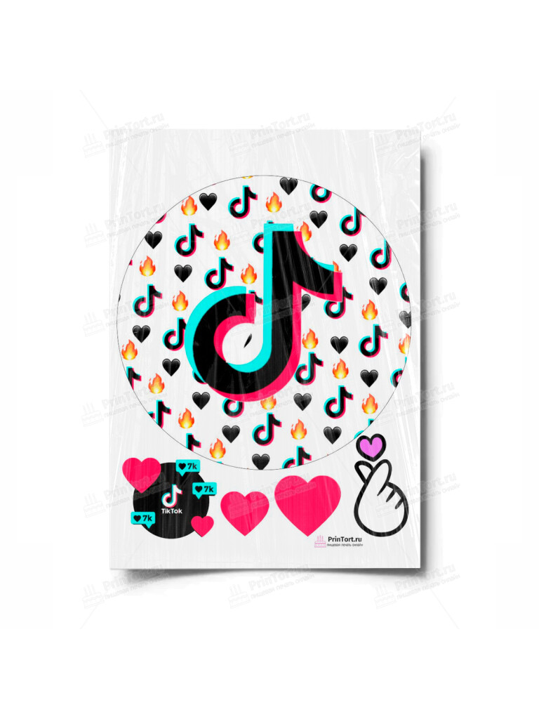 Сахарная, вафельная Картинка для торта «Тик Ток» — PT100944 | Пищевая печать на торте, сахарной, вафельной бумаге -> PrinTort.ru Сахарная и вафельная Картинка для торта «Тик Ток» — PT100944 | Пищевая печать на торте, сахарной, вафельной бумаге -> PrinTort.ru