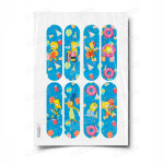 Сахарная и вафельная Картинка для торта «Симпсоны (the Simpsons)» — PT100977 | Пищевая печать на торте, сахарной, вафельной бумаге -> PrinTort.ru