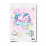 Сахарная и вафельная Картинка для торта «Единорог» — PT101002 | Пищевая печать на торте, сахарной, вафельной бумаге -> PrinTort.ru