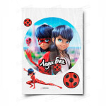 Сахарная и вафельная Картинка для торта «Леди Баг» — PT101042 | Пищевая печать на торте, сахарной, вафельной бумаге -> PrinTort.ru