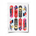 Сахарная и вафельная Картинка для эклеров «Леди Баг» — PT101063 | Пищевая печать на торте, сахарной, вафельной бумаге -> PrinTort.ru