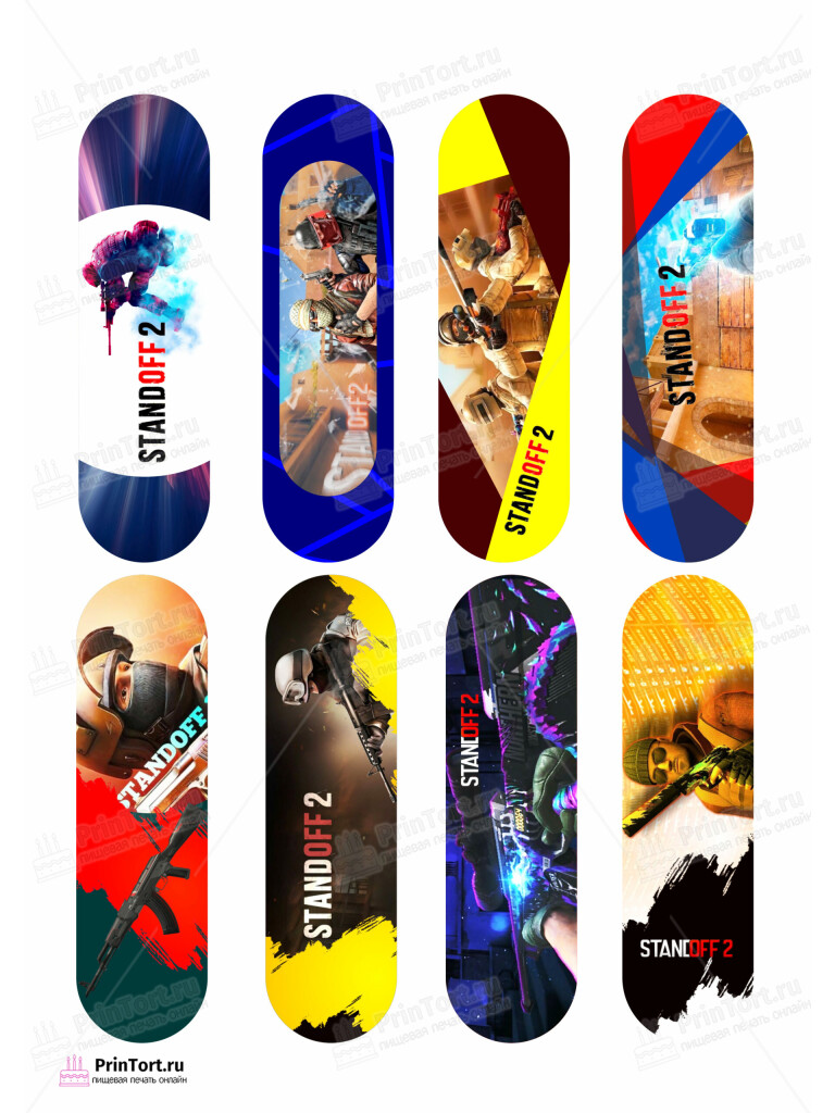 Сахарная, вафельная Картинка для эклеров «Стандофф» (Standoff)- PT102165 | Пищевая печать на торте, сахарной, вафельной бумаге -> PrinTort.ru Сахарная и вафельная Картинка для эклеров «Стандофф» (Standoff)- PT102165 | Пищевая печать на торте, сахарной, вафельной бумаге -> PrinTort.ru