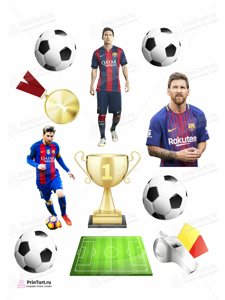 Сахарная и вафельная Картинка для торта «Футбол» — PT102259 | Пищевая печать на торте, сахарной, вафельной бумаге -> PrinTort.ru