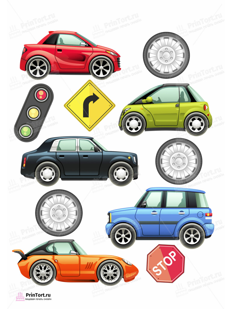 Сахарная и вафельная Картинка для торта «Автомобилисту» — PT102517 | Пищевая печать на торте, сахарной, вафельной бумаге -> PrinTort.ru