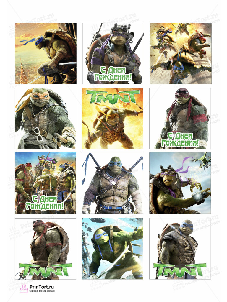 Сахарная, вафельная Картинка для торта «Черепашки Ниндзя» — PT104344 | Пищевая печать на торте, сахарной, вафельной бумаге -> PrinTort.ru Сахарная и вафельная Картинка для торта «Черепашки Ниндзя» — PT104344 | Пищевая печать на торте, сахарной, вафельной бумаге -> PrinTort.ru