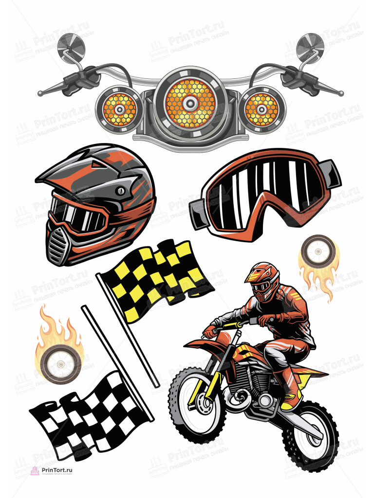 Сахарная, вафельная Картинка для торта «Мотоциклы» — PT104856 | Пищевая печать на торте, сахарной, вафельной бумаге -> PrinTort.ru Сахарная и вафельная Картинка для торта «Мотоциклы» — PT104856 | Пищевая печать на торте, сахарной, вафельной бумаге -> PrinTort.ru