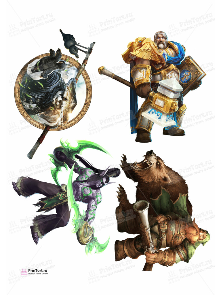 Сахарная, вафельная Картинка для торта «World of Warcraft» — PT104969 | Пищевая печать на торте, сахарной, вафельной бумаге -> PrinTort.ru Сахарная и вафельная Картинка для торта «World of Warcraft» — PT104969 | Пищевая печать на торте, сахарной, вафельной бумаге -> PrinTort.ru