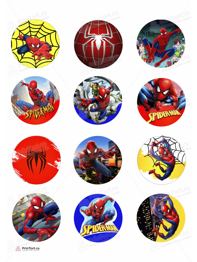Сахарная, вафельная Картинка для торта «Человек паук» — PT105688 | Пищевая печать на торте, сахарной, вафельной бумаге -> PrinTort.ru Сахарная и вафельная Картинка для торта «Человек паук» — PT105688 | Пищевая печать на торте, сахарной, вафельной бумаге -> PrinTort.ru