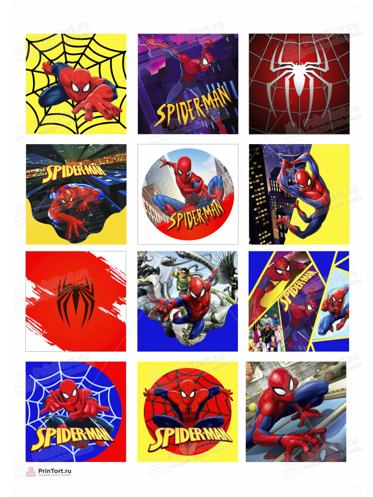 Сахарная, вафельная Картинка для торта «Человек паук» — PT105689 | Пищевая печать на торте, сахарной, вафельной бумаге -> PrinTort.ru Сахарная и вафельная Картинка для торта «Человек паук» — PT105689 | Пищевая печать на торте, сахарной, вафельной бумаге -> PrinTort.ru