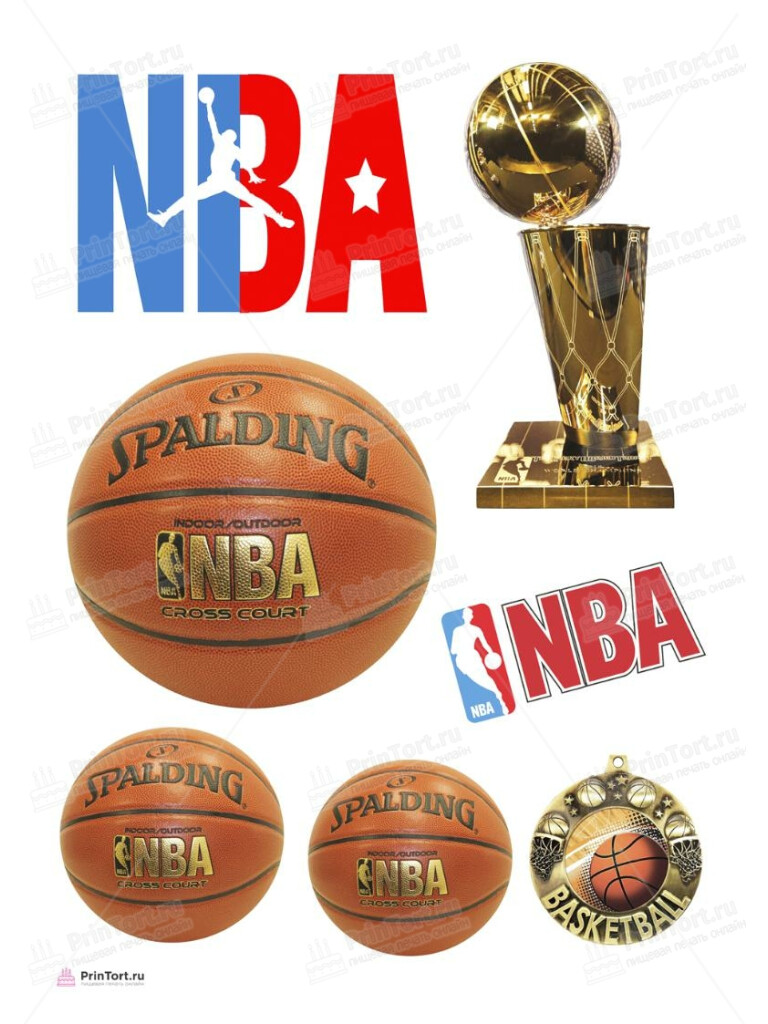 Сахарная, вафельная Картинка для торта «NBA НБА Баскетбол» — PT106540 | Пищевая печать на торте, сахарной, вафельной бумаге -> PrinTort.ru Сахарная и вафельная Картинка для торта «NBA НБА Баскетбол» — PT106540 | Пищевая печать на торте, сахарной, вафельной бумаге -> PrinTort.ru