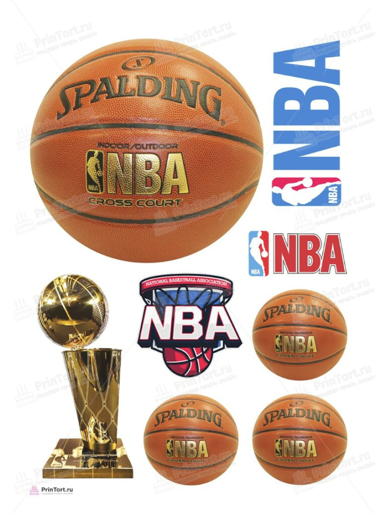 Сахарная, вафельная Картинка для торта «NBA НБА Баскетбол» — PT106552 | Пищевая печать на торте, сахарной, вафельной бумаге -> PrinTort.ru Сахарная и вафельная Картинка для торта «NBA НБА Баскетбол» — PT106552 | Пищевая печать на торте, сахарной, вафельной бумаге -> PrinTort.ru